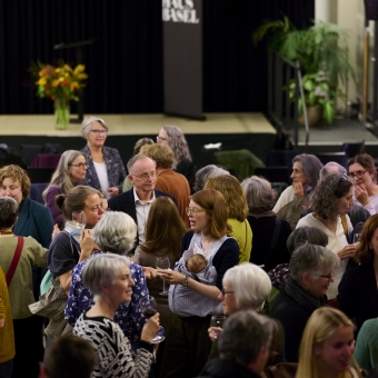 BASEL, 17.10.2025 - Preisverleihung des Marga Bührig Förderpreises im Literaturhaus Basel. Schweiz