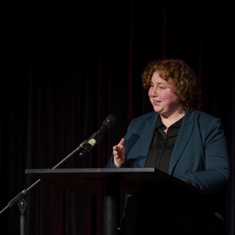 BASEL, 17.10.2025 - Preisverleihung des Marga Bührig Förderpreises im Literaturhaus Basel. Schweiz